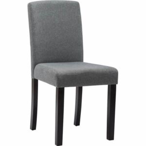 Jídelní židle, šedá / černá, SELUNA