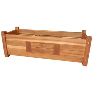 Zahradní truhlík z akáciového dřeva 76x27,6x25 cm