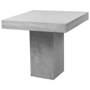 Zahradní stůl šedý 80 x 80 x 75 cm beton
