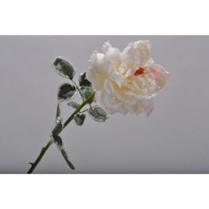 Silk-ka Růže na stonku krémová 65 cm