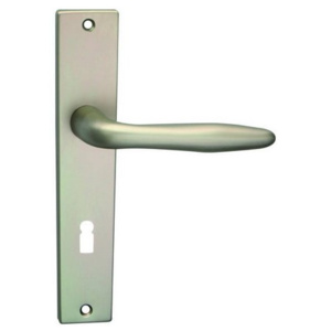 Cobra Kování Element (hliník) Provedení: BB - klika/klika s otvorem pro pokojový klíč, Rozteč: 90 mm, Povrch (elox): Bronzový (F4)