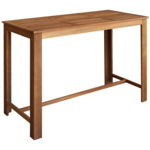 Barový stůl 150x70x105 cm masivní akáciové dřevo