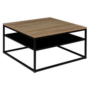 Konferenční stolek Filaret, Barvy police: černý / masivní dub