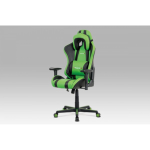 Kancelářská židle KA-V609 GRN zelená / černá Autronic
