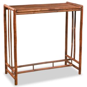 Barový stůl bambus 100x45x100 cm hnědý