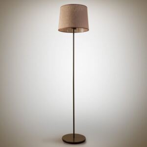 Light for home - Minimalistická kovová stojací lampa v moderním stylu 10230 "London", 1x60W, E27, hnědá