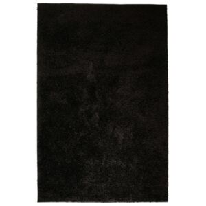 Kusový koberec s vysokým vlasem Shaggy 120 x 170 cm černý