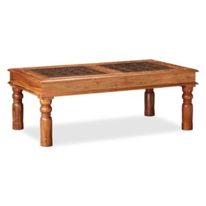 Konferenční stolek z masivního akáciového dřeva 110x60x40 cm