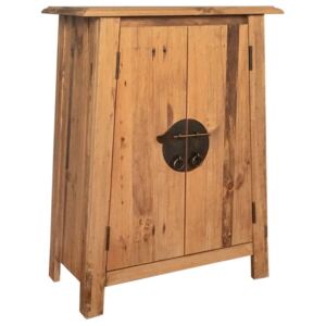 Koupelnová odkládací skříňka recyklované borové dřevo 59x32x80