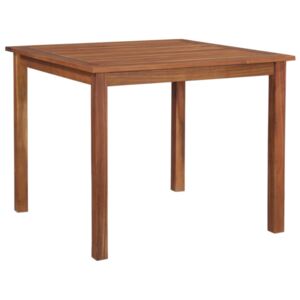 Zahradní stůl 90 x 90 x 74 cm masivní akáciové dřevo