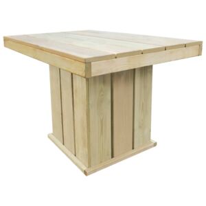 Zahradní stůl 110 x 75 x 74 cm FSC impregnované borové dřevo
