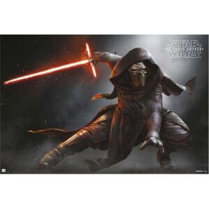 Plakát Star Wars|Hvězdné války: Kylo Ren (61 x 91,5 cm)