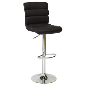 Barová židle COA C-617, 99-120x42x40, černá