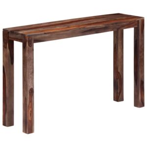 Konzolový stolek šedý 120x30x76 cm masivní sheeshamové dřevo