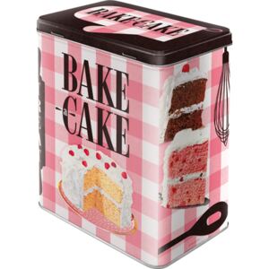 Nostalgic Art Plechová dóza - Bake a Cake 3l