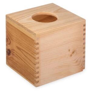 Foglio Dřevěná krabička na kapesníky čtvercová