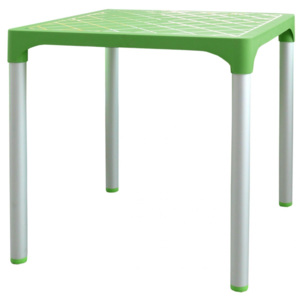 MEGA PLAST MP1351 VIVA stůl, polyratan zelená