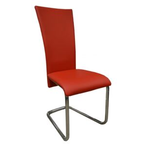 FALCO Kovová židle F-245 - červená