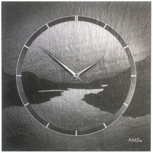Břidlicové designové hodiny AMS 9512