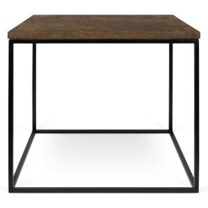 Tema Home Konferenční stolek GLEAM 45x50x50cm,rezavěčerný