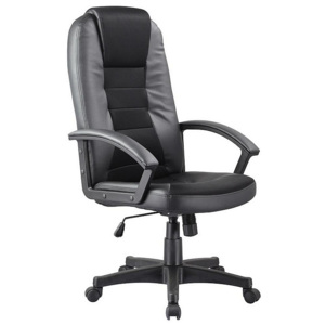 Kancelářská židle HUMBLE, 112-122x61x50x46-56, černá