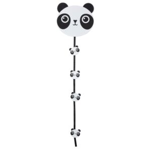 Dekorace girlanda Panda s kolíčky - 19*17*74cm