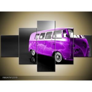 Obraz fialového minibusu (F002475F12570)