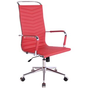 DMQ Červená kancelářská židle Lexus