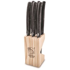 LAGUIOLE Premium steakové nože 6ks black