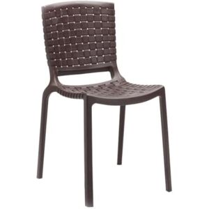 Pedrali Hnědá plastová židle Tatami 305