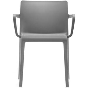 Pedrali Tmavě šedá plastová židle Volt 675