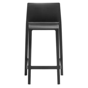Pedrali Černá plastová barová židle Volt 677
