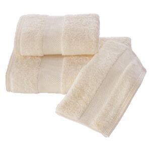 Luxusní ručník DELUXE 50x100cm Krémová, 650 gr / m², Modal - 17% modal / 83% výběrová bavlna