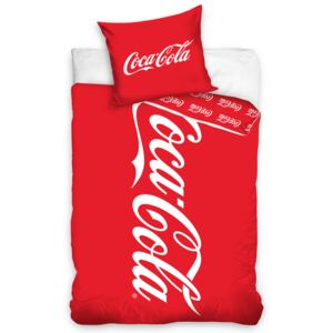 Bavlněné povlečení Coca Cola Clasic Logo