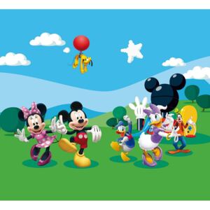 Dek Foto závěs s motivem Mickey Mouse a přátelé, 180×160 cm