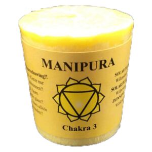 Čakrová svíčka - Manipura - 3. čakra