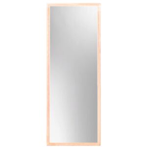 Amirro Zrcadlo JUPITER v dřevěném rámu přírodní 115 x 39 cm 202-115