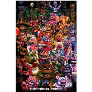 PlakátFive Nights At Freddy's: Ultimate Group (61 x 91,5 cm)