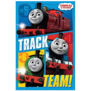 Plakát Thomas & Friends: Track Team (61 x 91,5 cm)