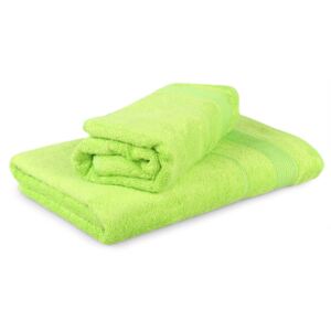 Dárková sada ručníků Moreno limonková zelená