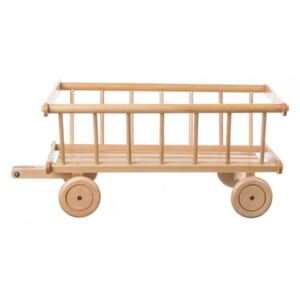 ČistéDřevo Dřevěný dětský vozík