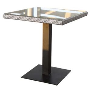 Dimenza Stůl BARCELONA 70x70 cm, šedý