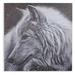 Arthouse Třpytivý obraz na plátně - Glitter Wolf