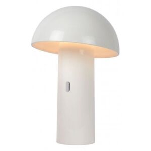 LUCIDE FUNGO Table Lamp LED 7,5W H25,5cm White, stolní lampa