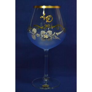 Výroční pohár na 40. narozeniny - VÍNO - modrý 650 ml