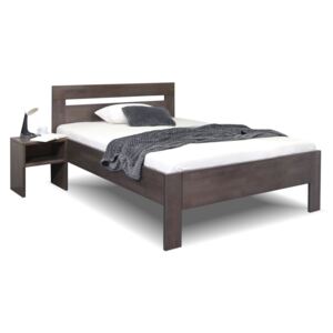 Zvýšená postel jednolůžko NICOLAS, 120x200, masiv buk