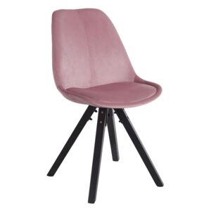 Black Friday -15% Sada 2 růžových jídelních židlí loomi.design Dima