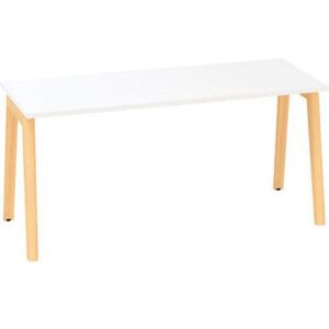 Kancelářský stůl Alfa Root, 160 x 80 x 74,2 cm, bílý