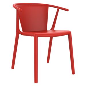 Židle Steely červená
