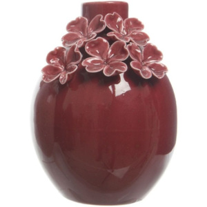 Kaemingk Váza Květina, červená